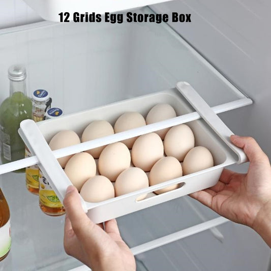 Organizador de cocina colgante para huevos y frutas